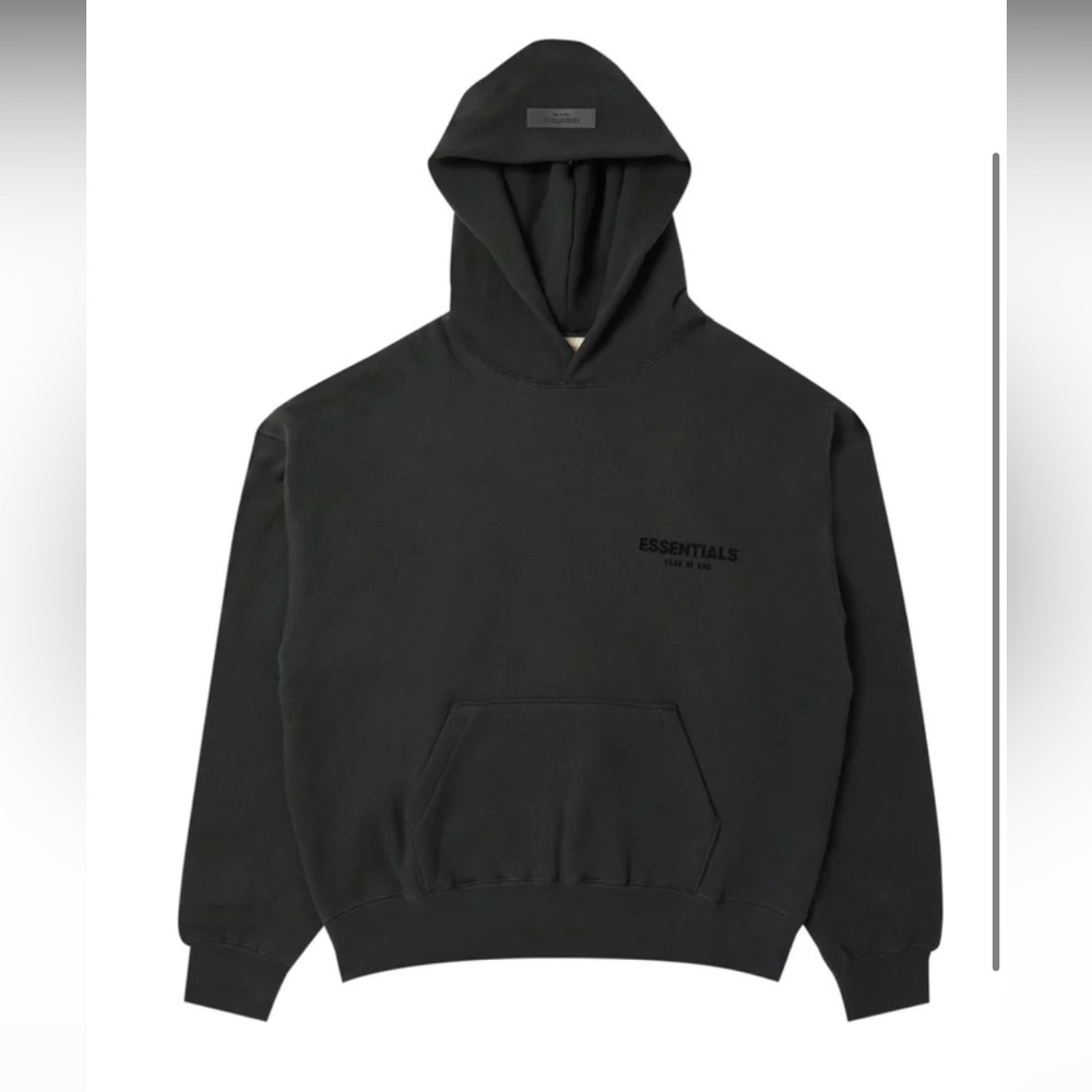 Fear of God Essentials Black Hoodie